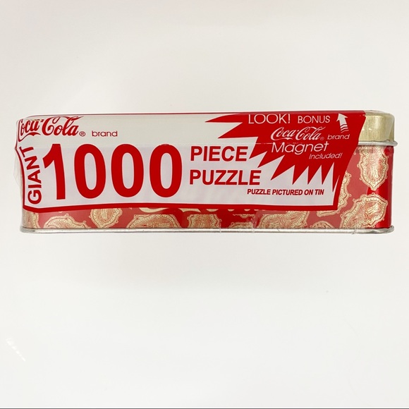 COCA-COLA Vintage 1998 AMG Santa Puzzle - Picture 3 of 5